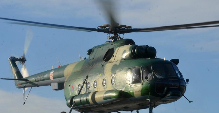 Kod otoka Jabuke spašen ribar, sudjelovao i vojni helikopter