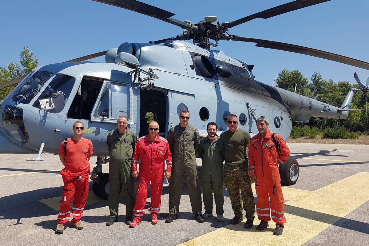 Vojnim helikopterima tijekom vikenda prevezena 22 pacijenta