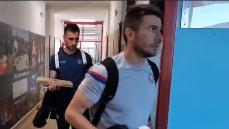Hajdukovci razbili vrata svlačionice, pred novinare stao samo najmlađi igrač