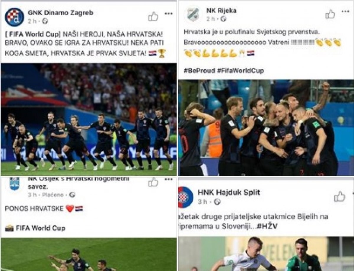 Hajduk jedini nije čestitao hrvatskoj reprezentaciji