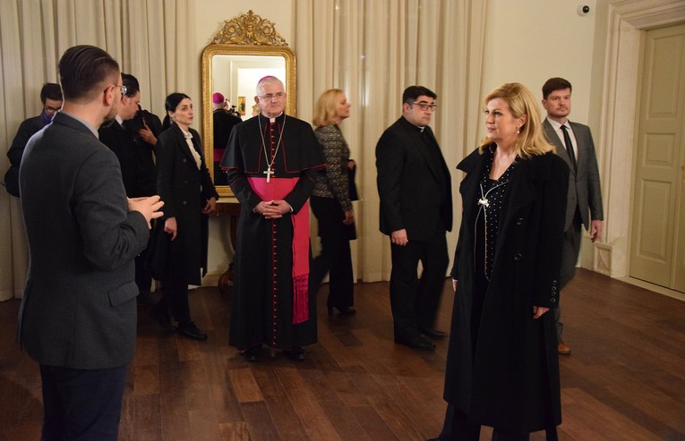 Kolinda se sastala s dubrovačkim biskupom