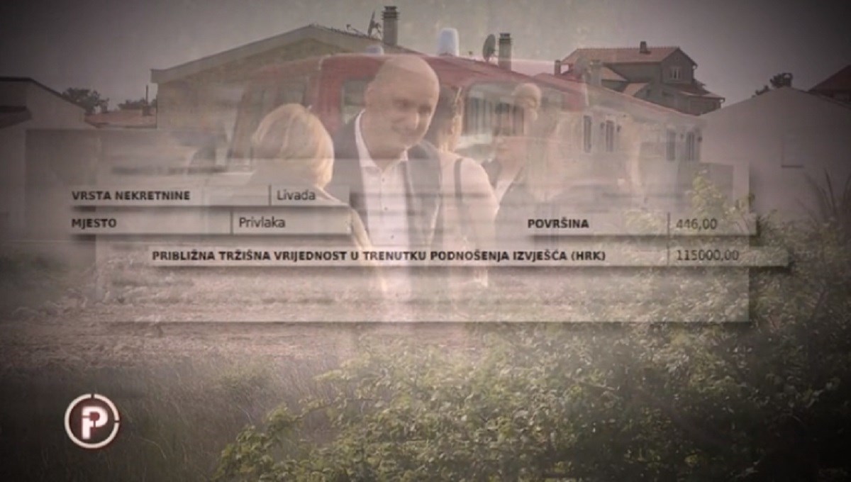 Tolušić prijavio da livada vrijedi 115.000 kuna, prodao ju je za 450.000