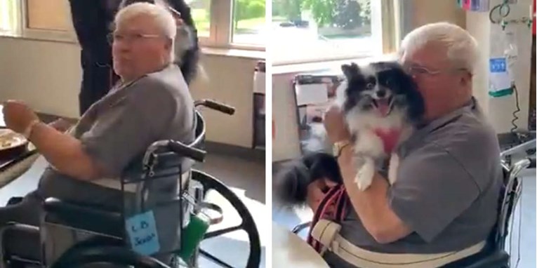 Čovjek u bolnici imao samo jednu želju - htio je vidjeti svog psa