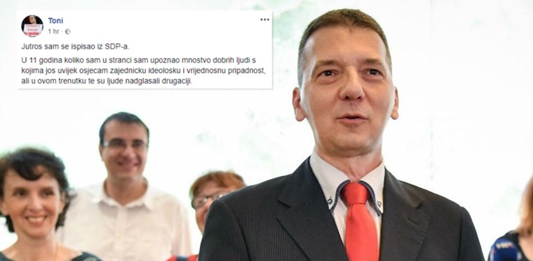 Još jedan SDP-ovac napustio stranku: "Pobijedio je čovjek kojeg nitko nikad nije vidio"