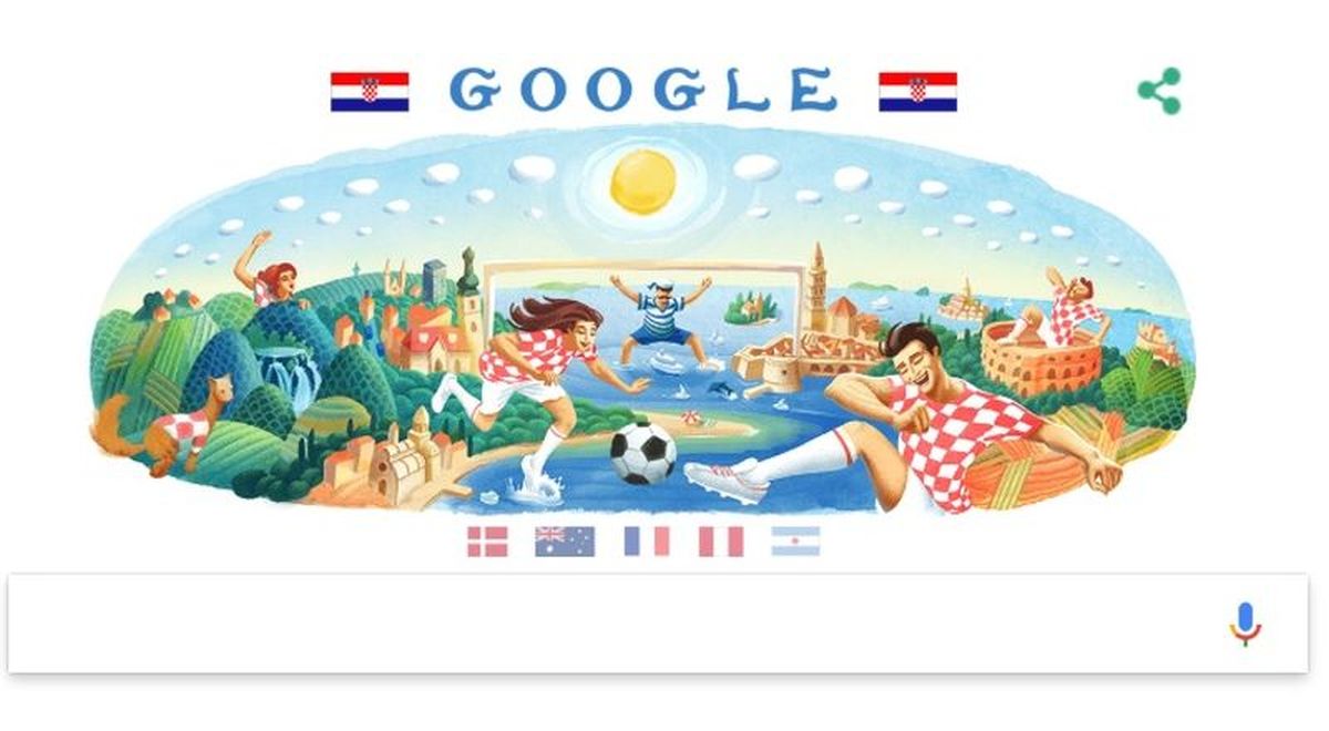 Google u hrvatskim bojama: Evo čime su obilježili utakmicu protiv Argentine