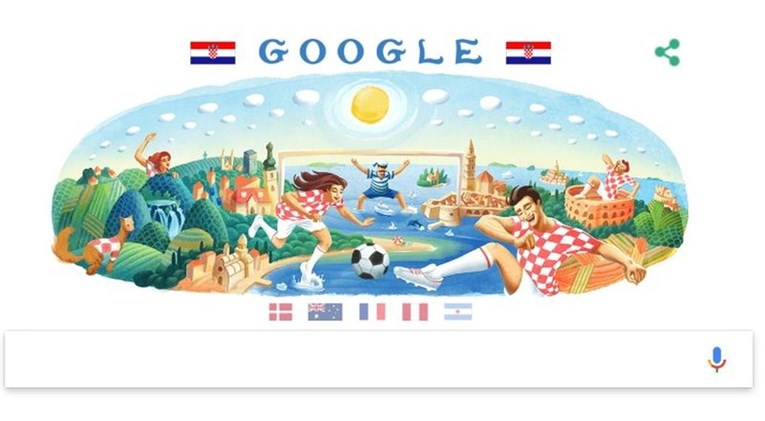 Google u hrvatskim bojama: Evo čime su obilježili utakmicu protiv Argentine