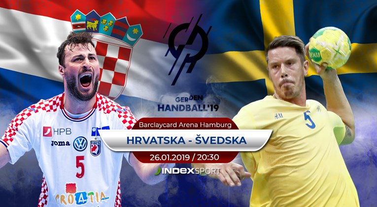 HRVATSKA - ŠVEDSKA OD 20:30 Utakmica za ništa