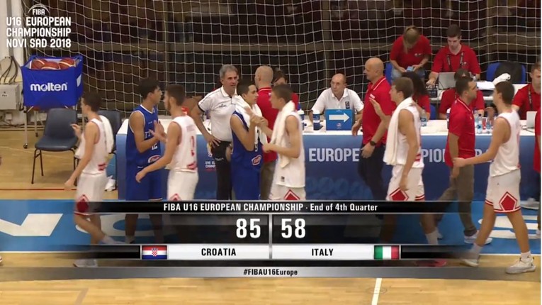 Hrvatska u četvrtfinalu kadetskog Eurobasketa: Prkačin opet rasturio!