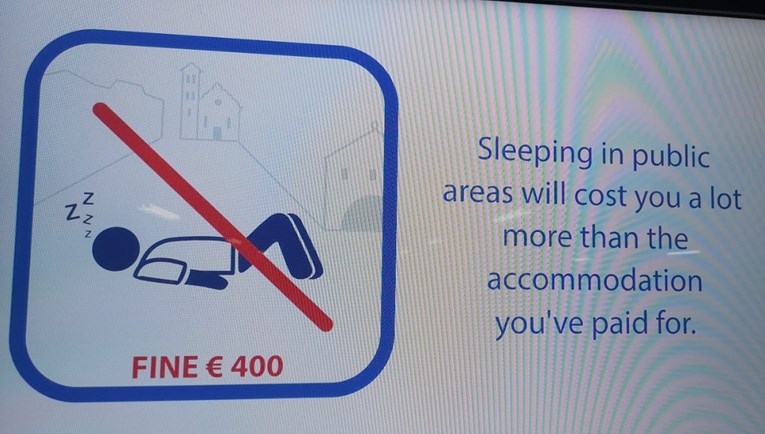 Spavanje na ulici - 400 eura, opijanje - 700. Kazne na Hvaru su brutalne