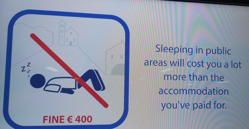 Spavanje na ulici - 400 eura, opijanje - 700. Kazne na Hvaru su brutalne