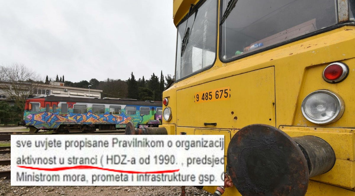 Kako HDZ-ovac traži napredovanje u HŽ-u? Hvali se "aktivnostima u stranci"