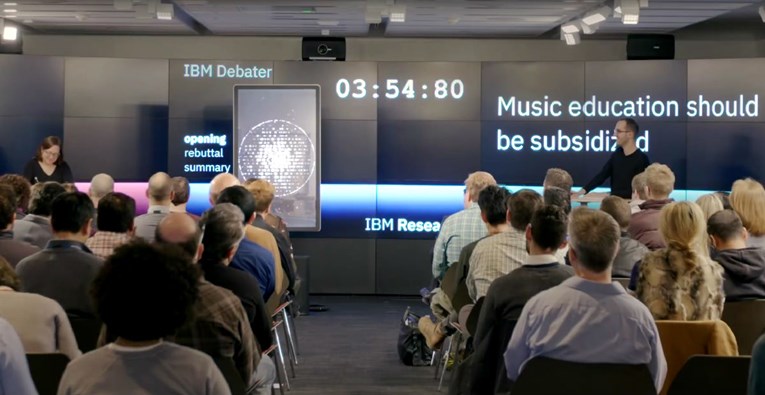 Ovo je impresivno, IBM-ov stroj pobijedio je ljude u debati