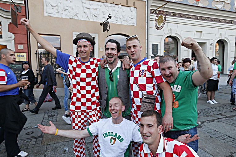 Hrvati i Irci vole se javno nakon polufinala s Englezima