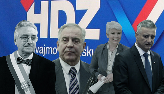 SVI PREDSJEDNICI HDZ-A Tuđman umro, ostali protjerani