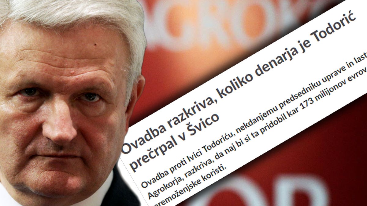 Objavljeni detalji kaznene prijave: Todorić je izvukao milijune eura u Švicarsku