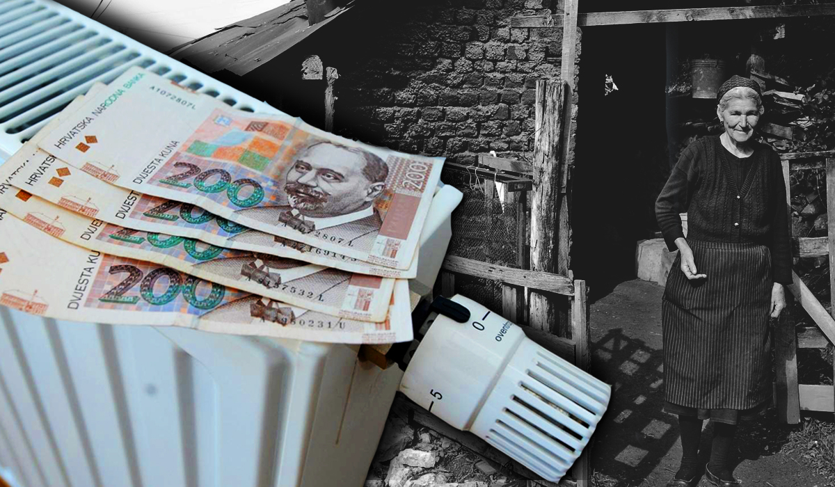 Skoro 10 posto ljudi u Hrvatskoj nema za grijanje