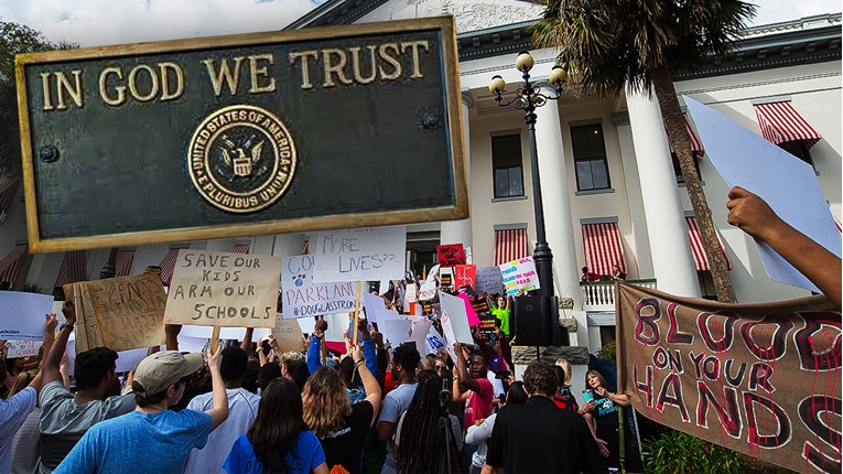 Zbog pokolja na Floridi škole će na zgrade morati postaviti natpis "U Boga se uzdamo"