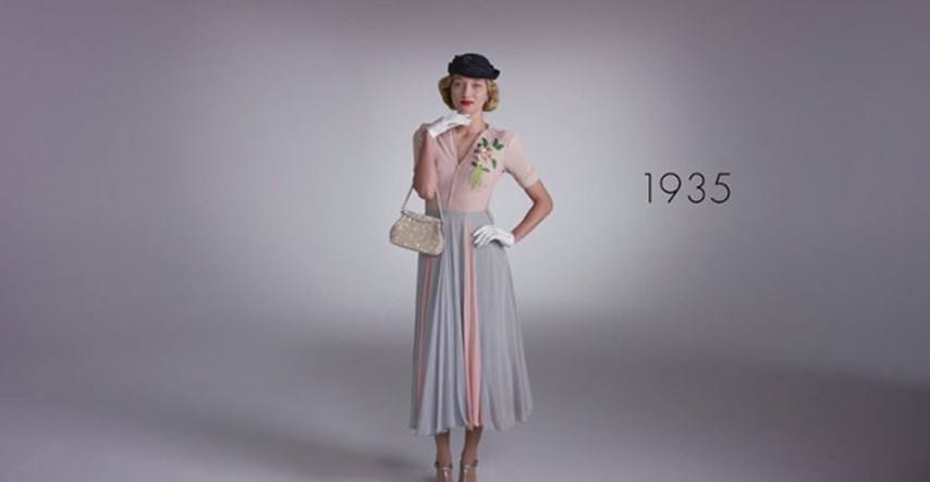 Odličan video: 100 godina mode u 2 minute