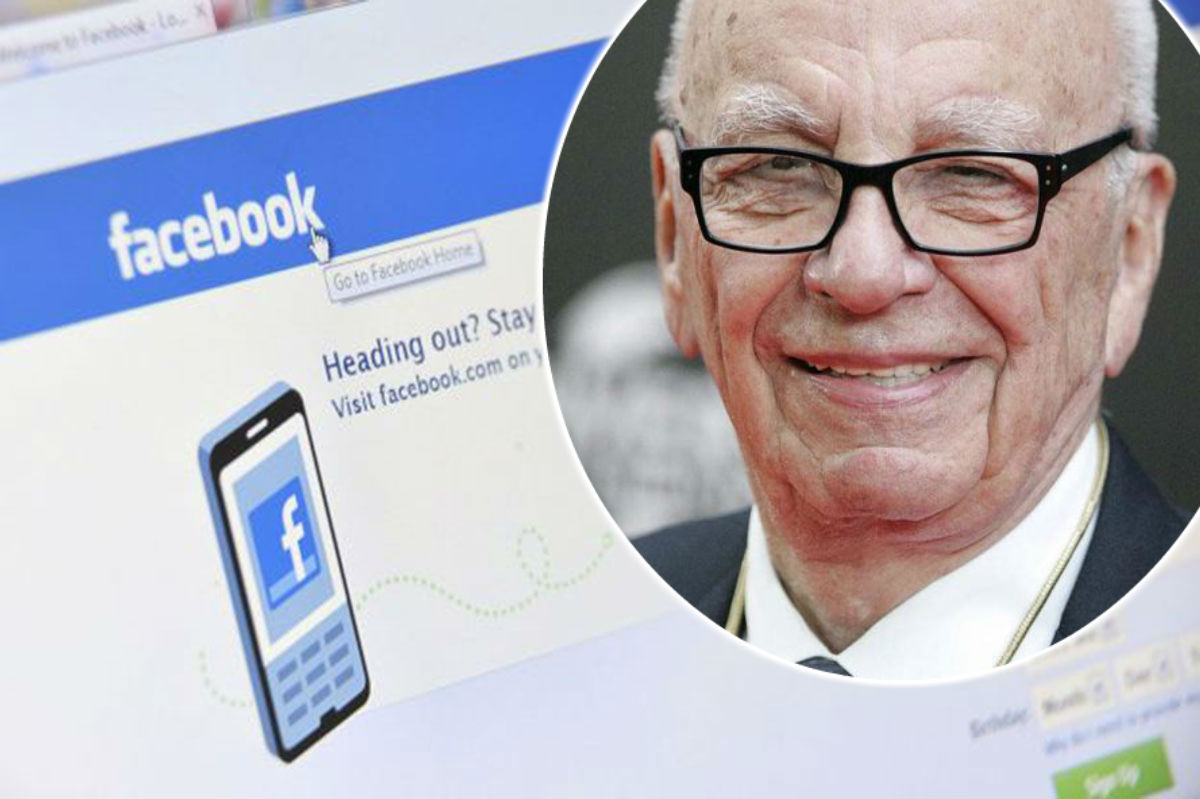 Murdoch zatražio od Facebooka da plaća "pouzdanim" medijskim kućama