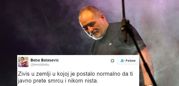 FOTO Balašević dobio javnu prijetnju smrću, njegova kćer bijesna jer nitko ne reagira