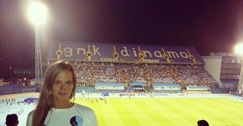 FOTO Na Maksimiru u majici beogradskog Rada: Nisam htjela provocirati, nego promovirati svoj klub
