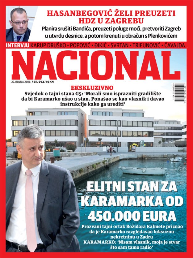 Nacional: Karamarko u Zadru razgledavao elitni stan od 450.000 eura, ponašao se kao vlasnik