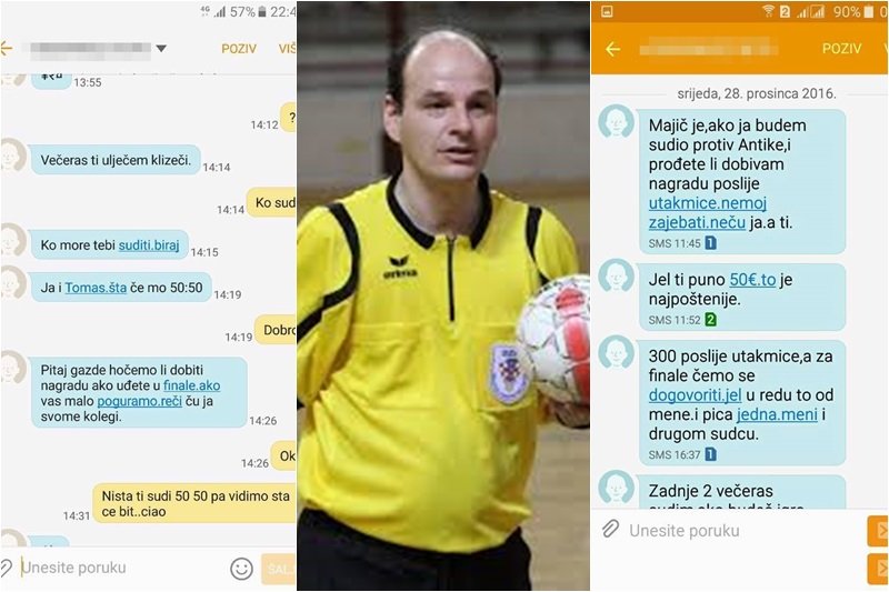 ISTRAŽITE GA! HNS-ov sudac udaljen s turnira zbog traženja mita za pristrano suđenje
