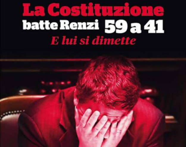 FOTO Talijanske novine o Renzijevom najvećem debaklu: "Trijumf opcije NE"