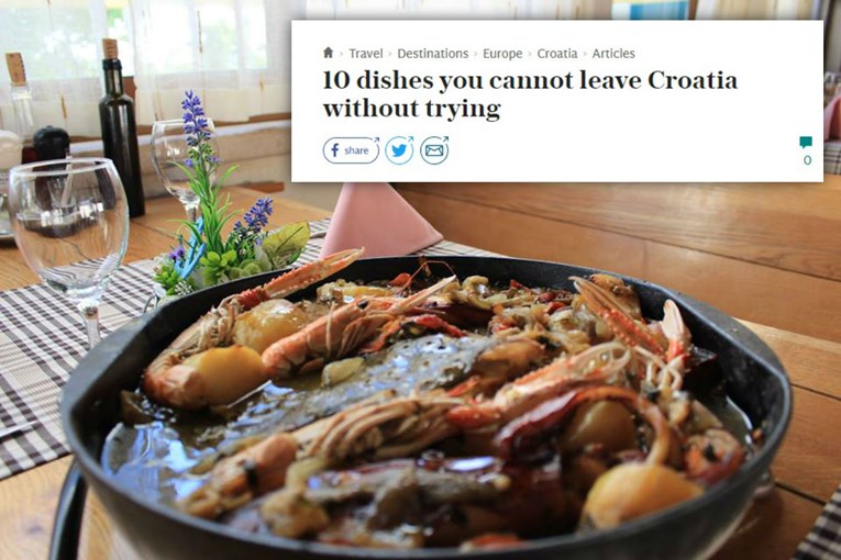 Telegraph: Ne smijete napustiti Hrvatsku dok ne probate ovih deset jela
