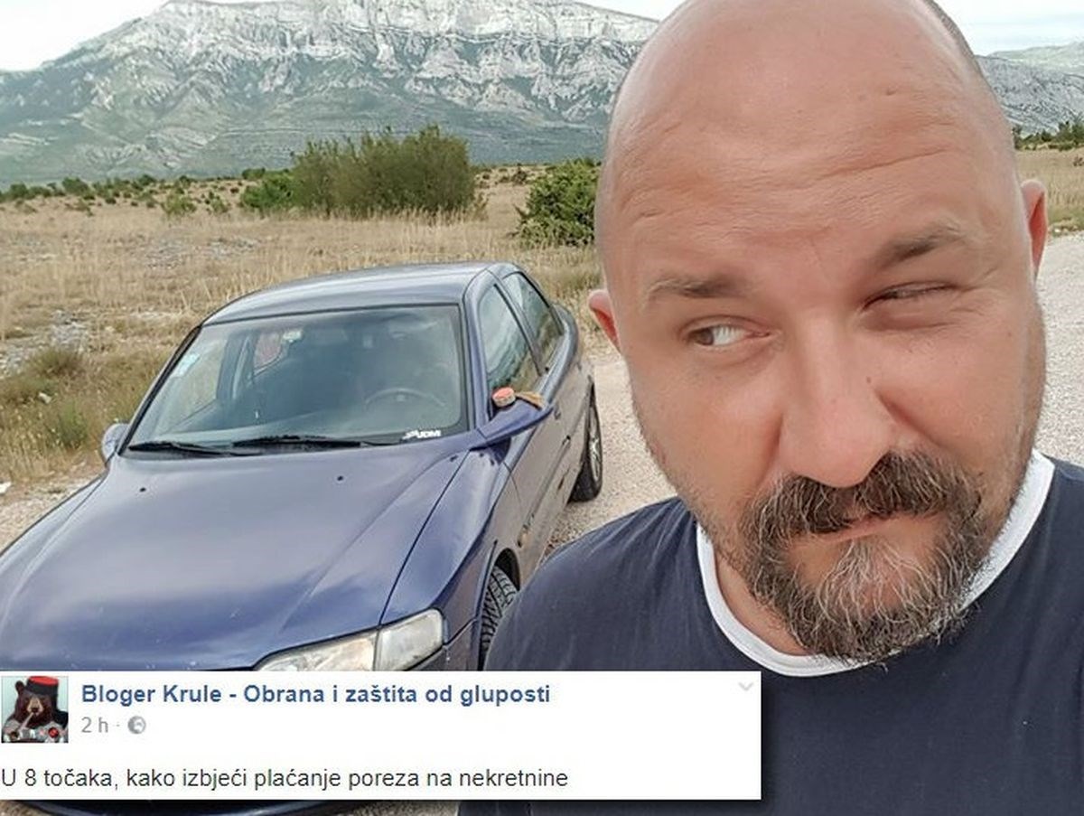 Bloger Krule objasnio kako izbjeći plaćanje poreza na nekretnine