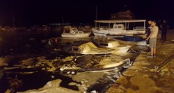 Vatra progutala šest brodova u Sv. Filipu i Jakovu, policija otkrila uzrok požara