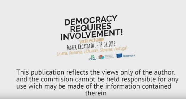 VIDEO "Demokracija traži uključivanje!": iDEMO Institut proveo svoj prvi projekt razmjene mladih