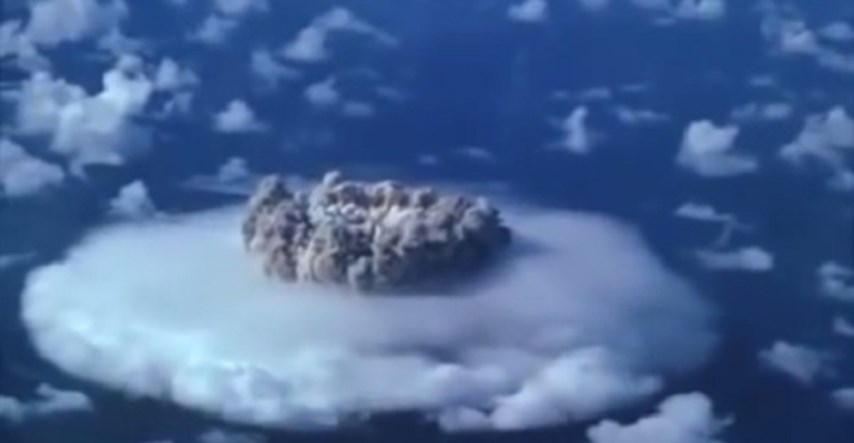 VIDEO Pogledajte kako je izgledala nuklearna eksplozija na atolu Bikini
