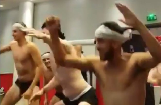 Objavljen video iz svlačionice: Velšani ludovali