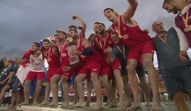 Hrvatska prvak svijeta u rukometu na pijesku