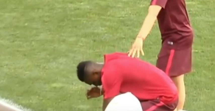 VIDEO Što mu je Simeone učinio? Mladi Ganac povraćao od muke na prvom treningu u Atleticu