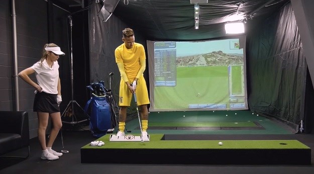 VIDEO Postoji razlog zašto Neymar ne igra golf