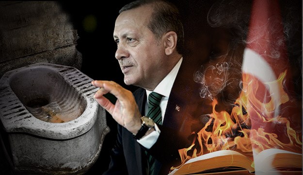 Erdoganov bijes: Spalio knjige državnog neprijatelja, pa njegovu kuću pretvorio u javni WC