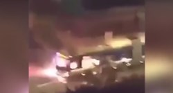 VIDEO Incident u Francuskoj: Napadači bacili Molotovljeve koktele na autobus, vikali Allahu Akbar