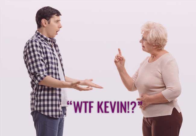 "WTF Kevine?" Kako je 70. godišnja mama osramotila 40. godišnjeg Kevina zbog dojenja!