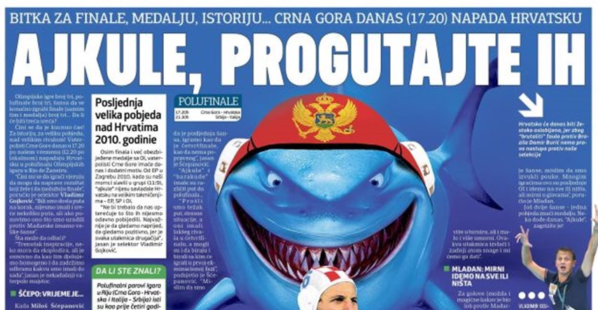 Evo kako se Crnogorci napaljuju za obračun s Hrvatskom