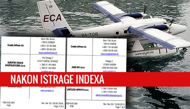 NAKON ISTRAGE INDEXA ECA izgubila dozvolu za obavljanje komercijalnog zračnog prijevoza