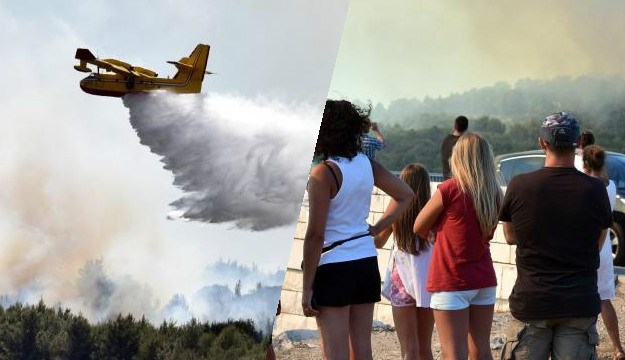 VIDEO Šibenska policija steže obruč: Privedeno više osoba zbog sumnje na podmetanje požara