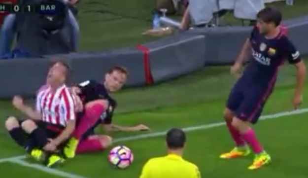 VIDEO Je li bio penal za Bilbao? U Madridu pišu o kontroverzi, Rakitić odgovara