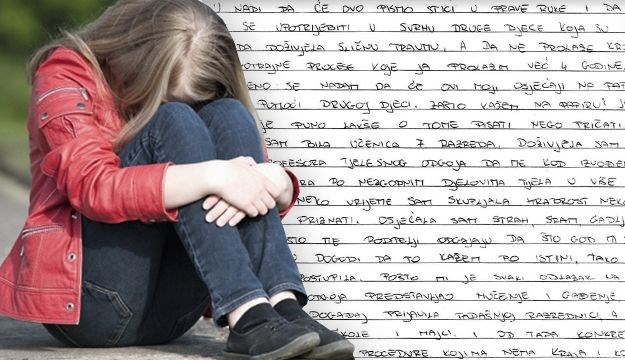 Osuđeni pedofil predaje tjelesni, zlostavljana djevojčica napisala pismo: "Mene su izolirali, a on i dalje radi"