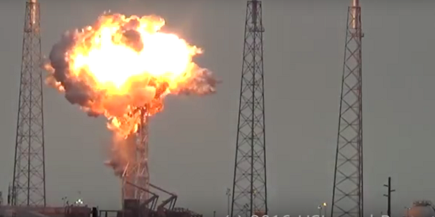 VIDEO Objavljena dramatična snimka eksplozije SpaceX rakete