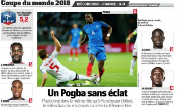 L`Equipe se nakon velikog kiksa obrušio na Pogbu: "Možete li se sjetiti utakmice koju je odlučio?"