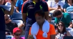Neviđena scena na teniskom terenu: Hrvatski zet tijekom meča slao SMS supruzi pa kažnjen