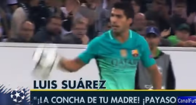 VIDEO Suarez slovenskom sucu: "Klaune, majka ti je kurva"