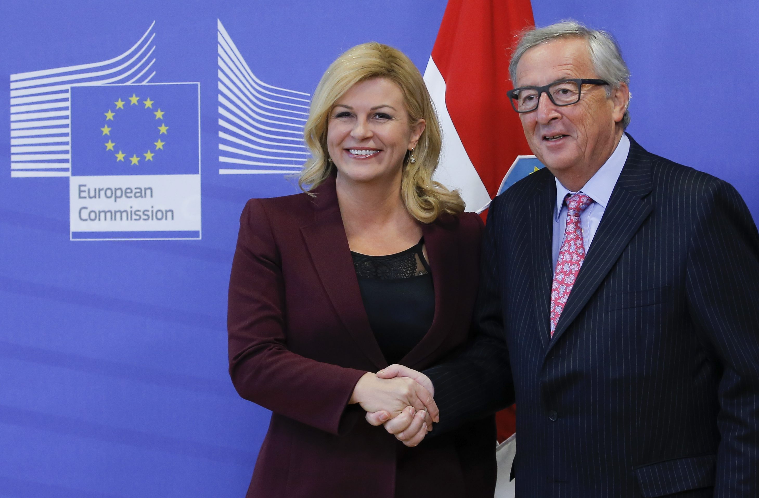 Kolinda se u EP-u sastala s Martinom Schulzom i izaslanstvom hrvatskih tvrtki
